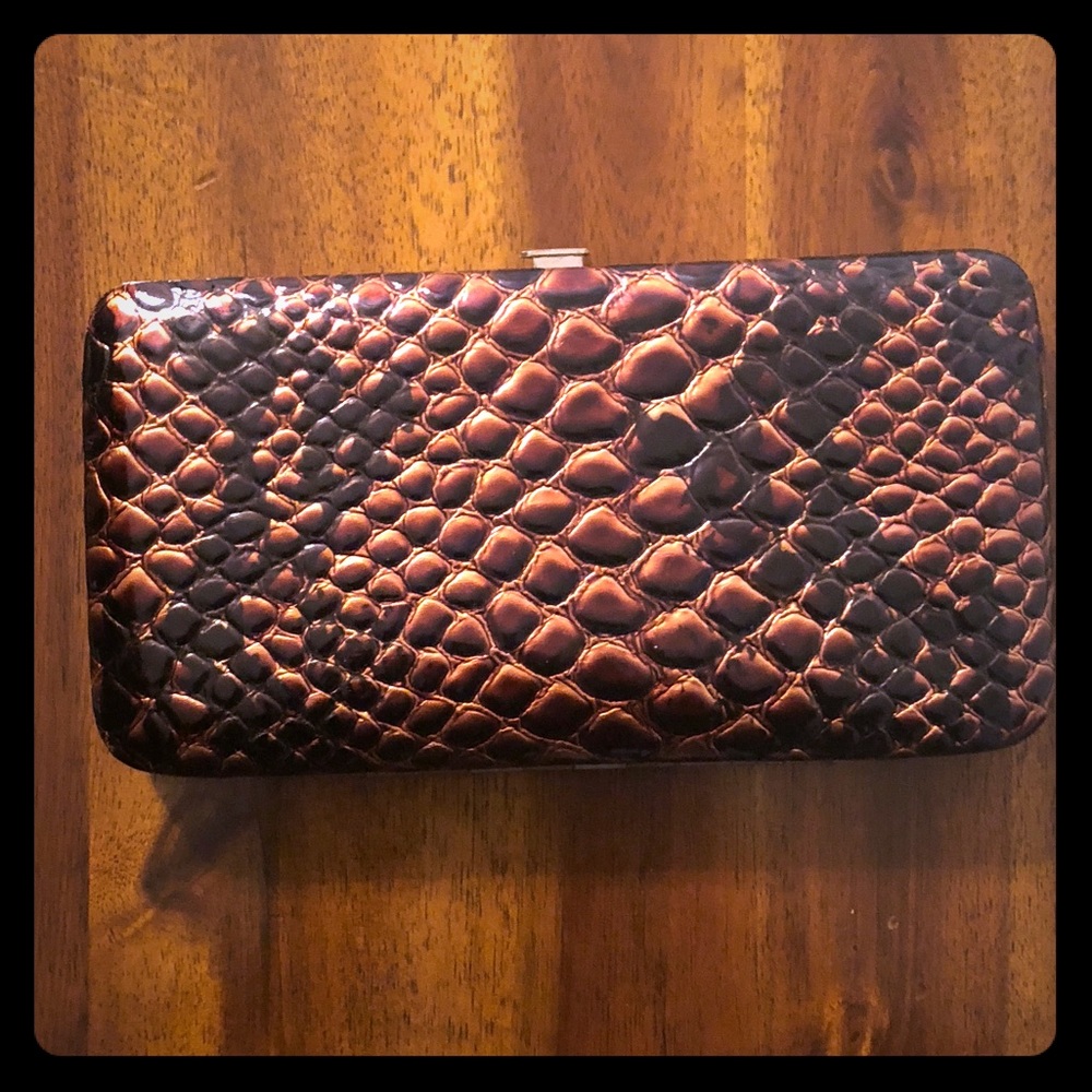 Clutch wallet with card holder